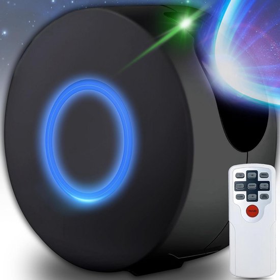 Foto: Sterren projector galaxy projector sterrenhemel plafond projector nachtlampje kinderen sterrenlamp met speaker en app 20 kleurcombinaties mobstore