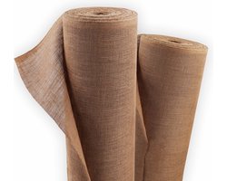 10m x 1m jute stof 305g/m² jute mat tuin jute jute stof jute lint