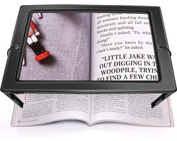 Vergrootglas met LED Verlichting - 5x Vergrotende Lens voor Lezen en Hobby's - Draagbaar en Opvouwbaar