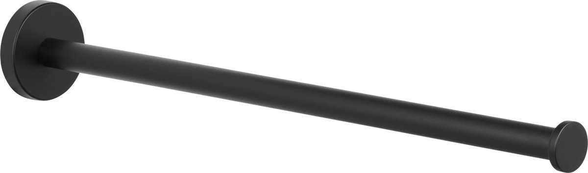 Saqu Nemo Handdoekrek - 38 cm - Mat Zwart - Handdoekhouder