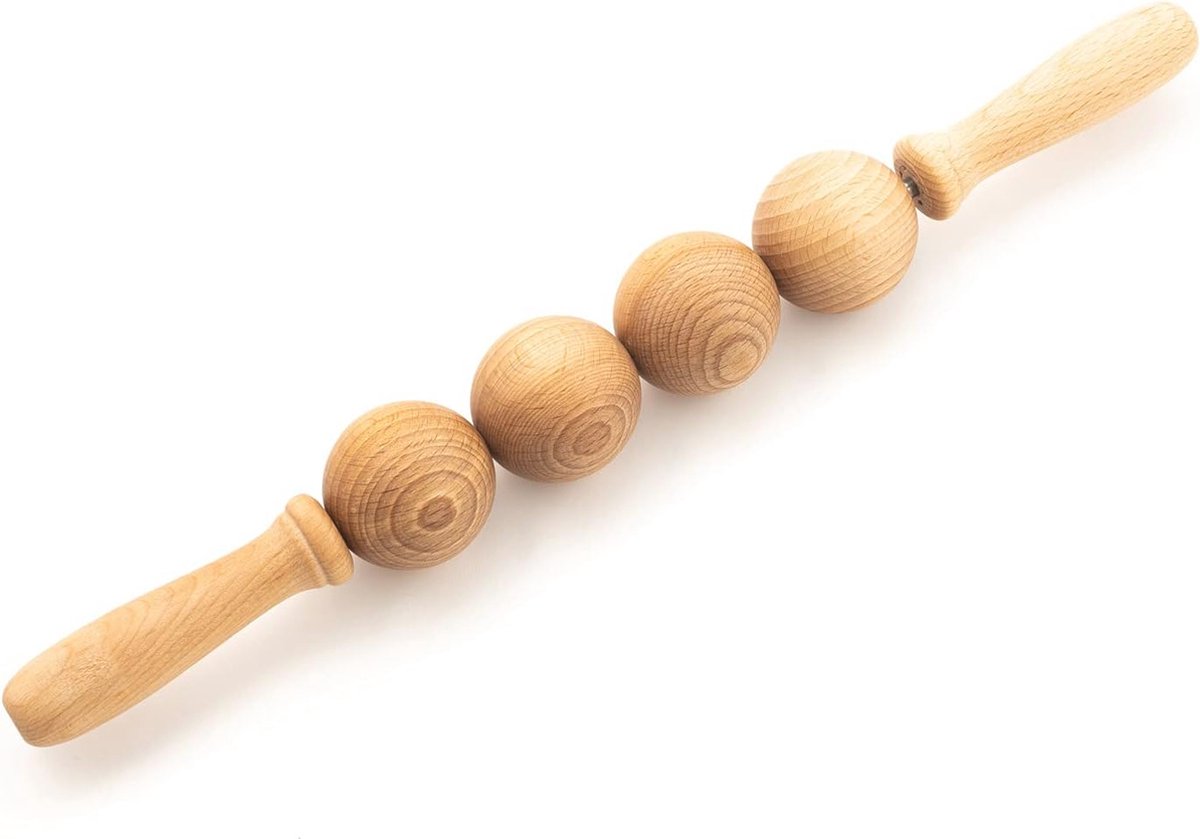 Goedkoopste Anti-cellulitis massagerol van hout - 40 cm voor maderotherapie