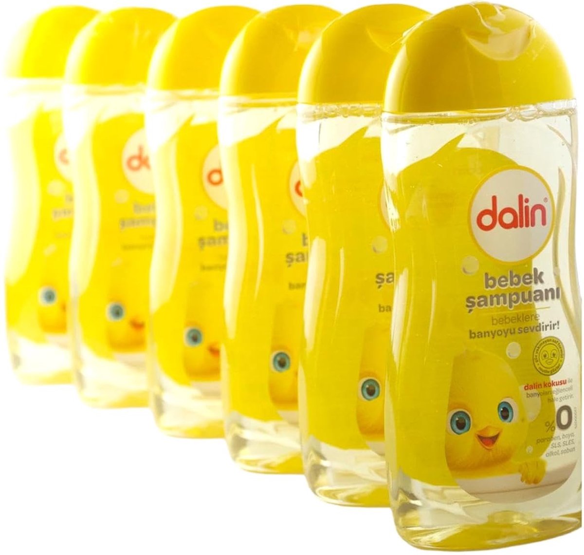 Goedkoopste Dalin shampoo voor baby's 'pH-compatibel met de huid' hypoallergeen en dermatologisch getest 6x200 ml