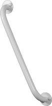 Badkamer-toilet handgreep 45 cm staal wit