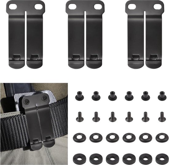 Quick Clips Holster 3 STKS Schede Riem Clip - Snelheid Clips Montage ...