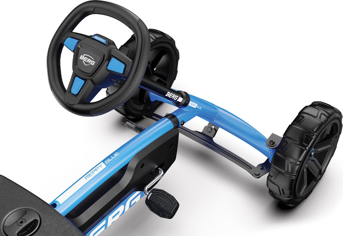 BERG Reppy Blue Skelter - Verstelbare stoel - EVA banden - 2,5+ Jaar - Blauw — afbeelding 3