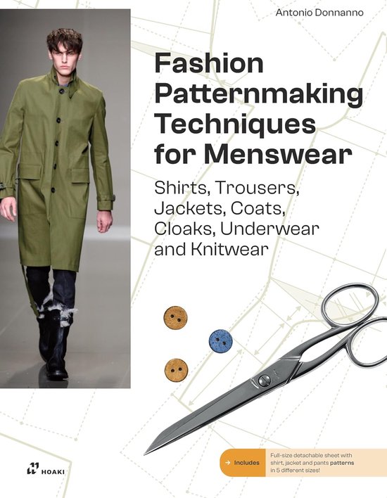 Fashion Patternmaking Techniques For Menswear - cover