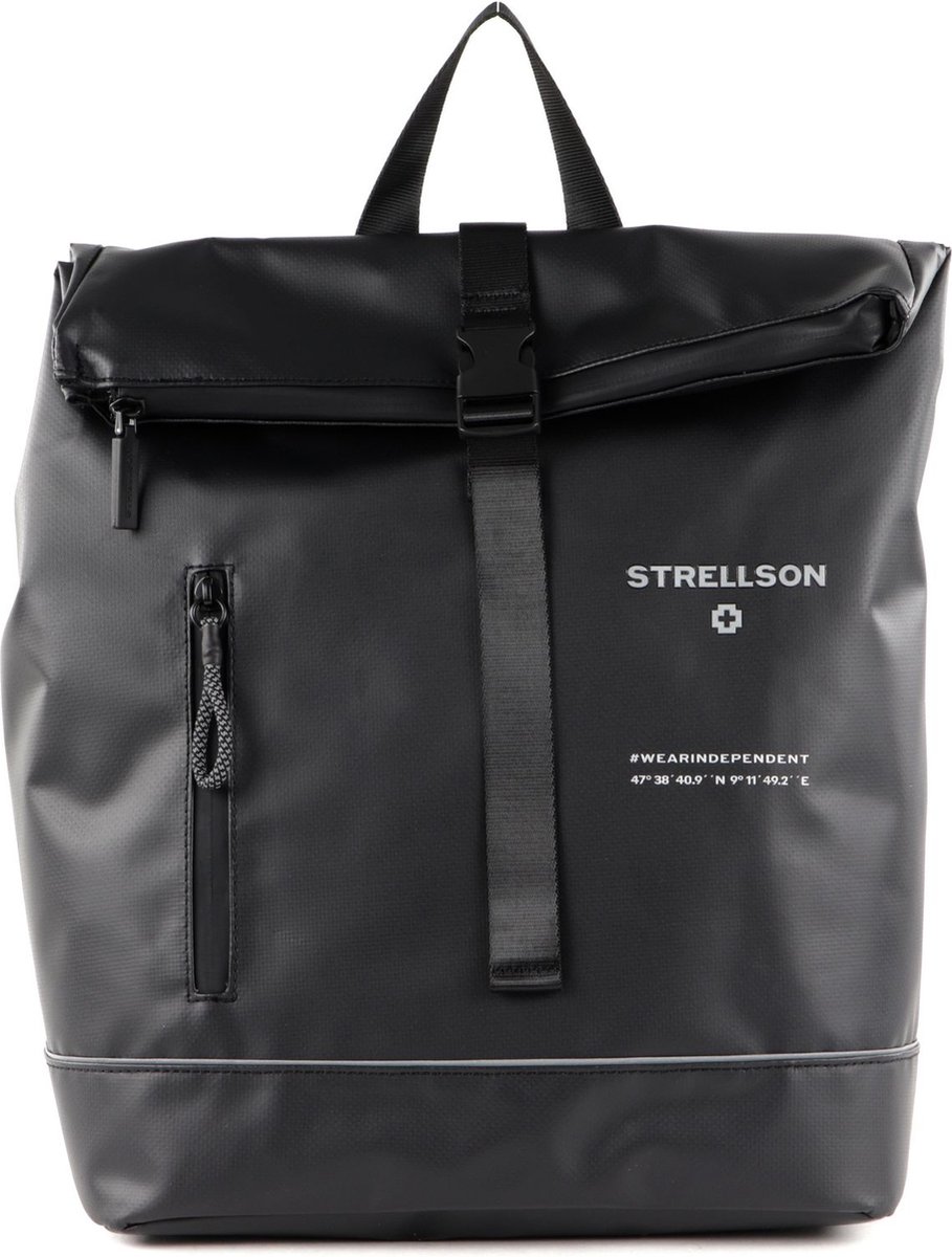 strellson Laptop rugzak Rugzak met laptopvak Stockwell 2.0 Cliff Backpack Black Zwart