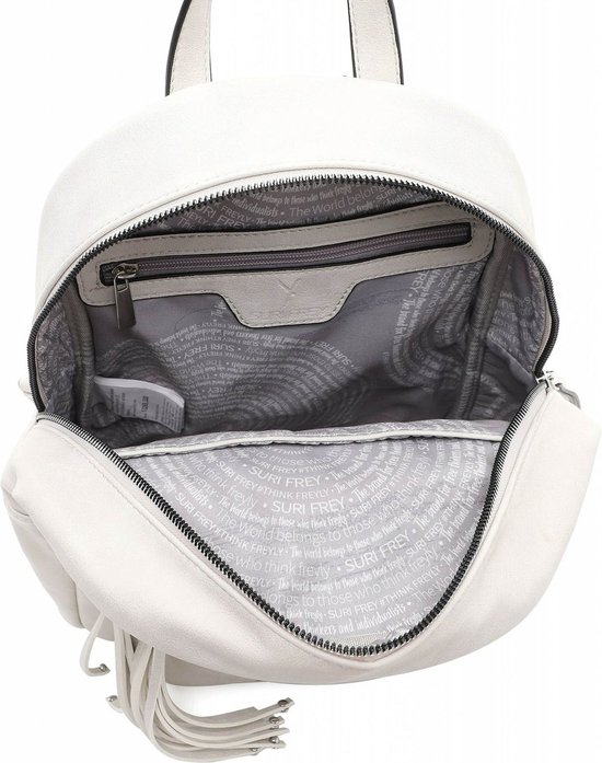 SURI FREY Sac à épaule Sac à dos Carly Shoulderbag Backpack Darksilver Gris