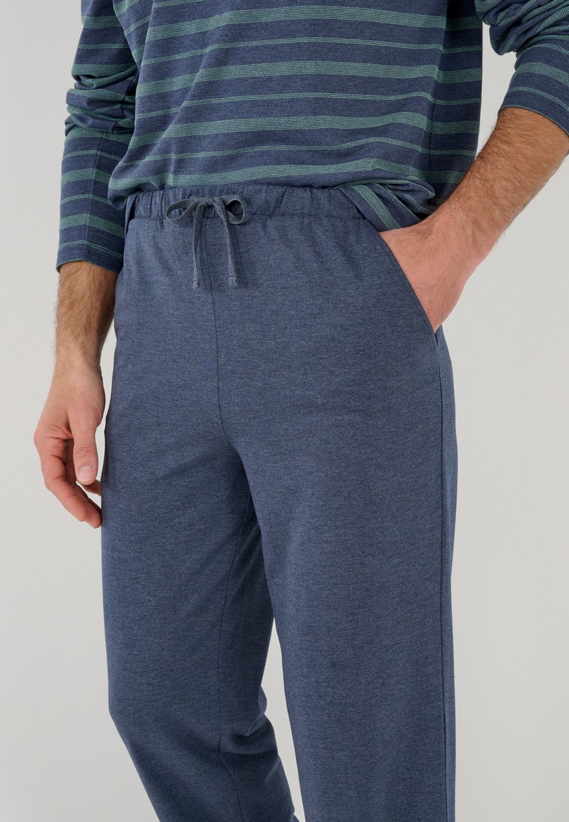Damart - Pyjama jersey stof Thermolactyl - Heren - Blauw - S