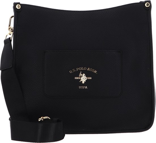U.S. POLO ASSN. Sac à épaule Sac à épaule bandoulière Stanford Hobo Black Noir