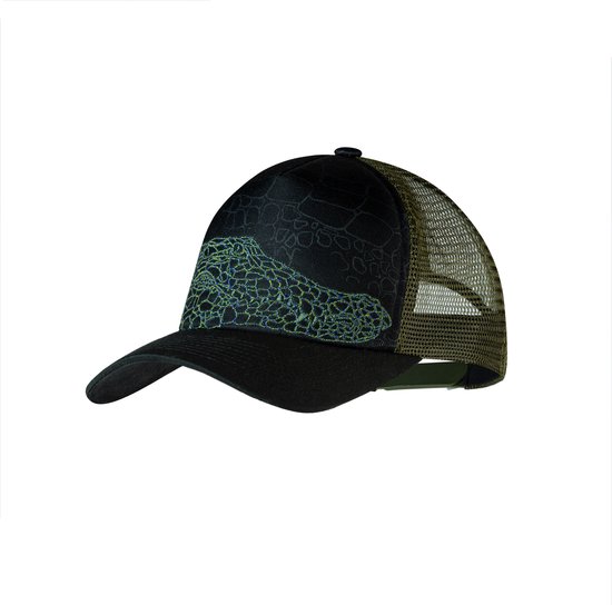 BUFF® Trucker Cap KOTE BLACK - Pet - Zonbescherming - Kids