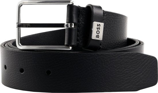 Hugo Boss - Elio riem zwart van Italiaans leer
