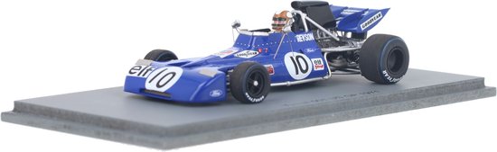 Spark S7216 Tyrrell 001 N°10 Peter Revson GP US 1971 1/43 Résine Neuve