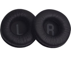 Knaak Oorkussens Geschikt voor JBL Tune 600, T500BT, T450, T450BT - Oorkussens voor Koptelefoon - 2 stuks -Zwart