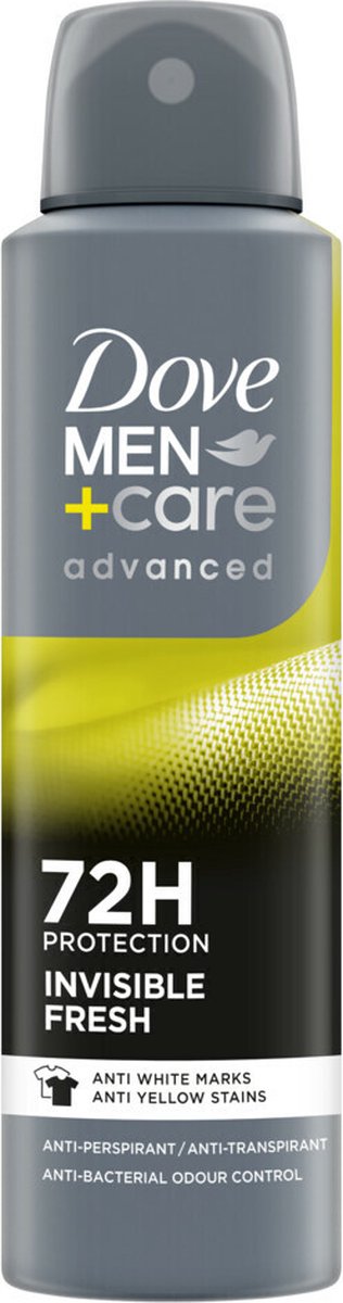 Dove Deodorant Men+ Care Invisible Fresh - 150 ml