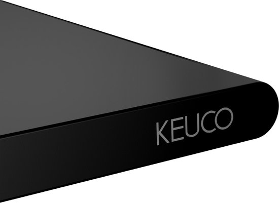 KEUCO Étagère de Douche à coller ou à percer, fabriquée en Allemagne, support de douche noir mat, 32,8 cm de large, kit de colle inclus, panier de douche, montage mural, ROSE