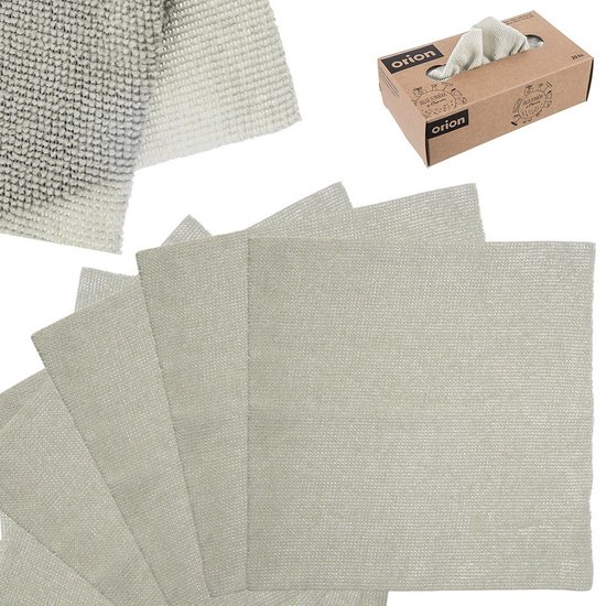 Lot De 6 Torchons Microfibre Ultra Absorbants 20x20 Cm – Chiffons De Cuisine Noirs, Sans Peluches, Séchage Rapide Et Lavables