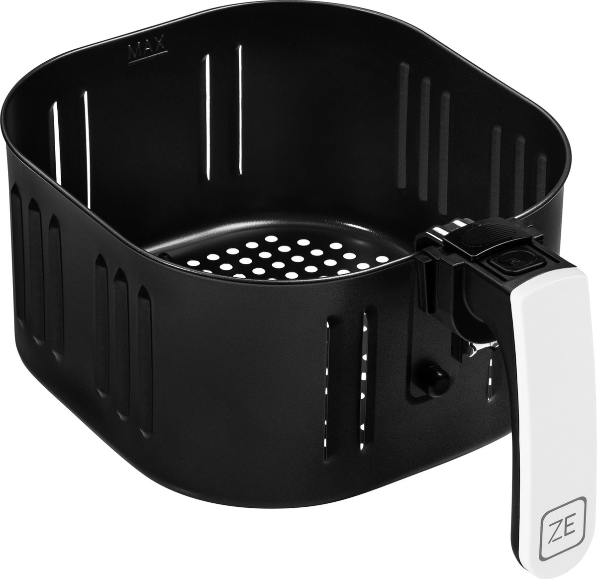 Zeegma KNAPPER GRAND Airfryer XXL - Heteluchtfriteuse 1800 W met 9 Kookprogramma’s, 6L Mand, 7,7L Kom, Temperatuurbereik van 60-200°C, Vaatwasmachinebestendig, Snelle Opwarming en Vetvrije Bereiding van Maaltijden voor het Hele Gezin thumbnail 3