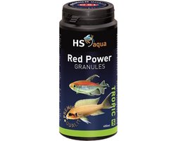 HS Aqua Red Power Granules S | voor kleine vissen 400ML