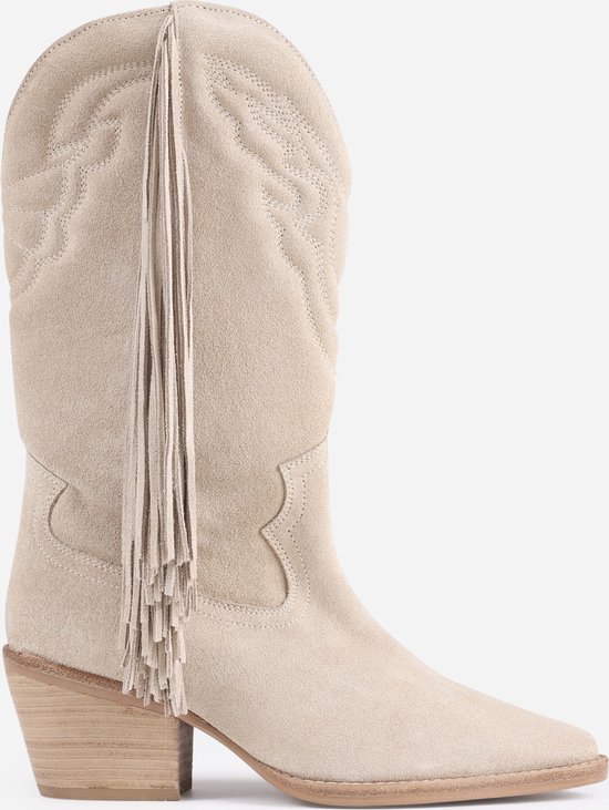 BRONX Jukeson Dames Laarzen - Beige