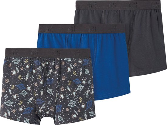 Kids Lacivert Erkek Çocuk Boxer 3'lü - S4M049Z4-LSJ