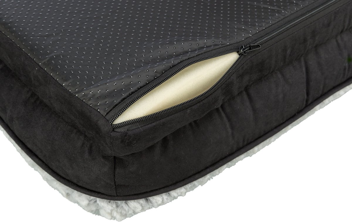 Trixie Lino Vital Hondenbed, 60 x 45 cm, zwart/grijs