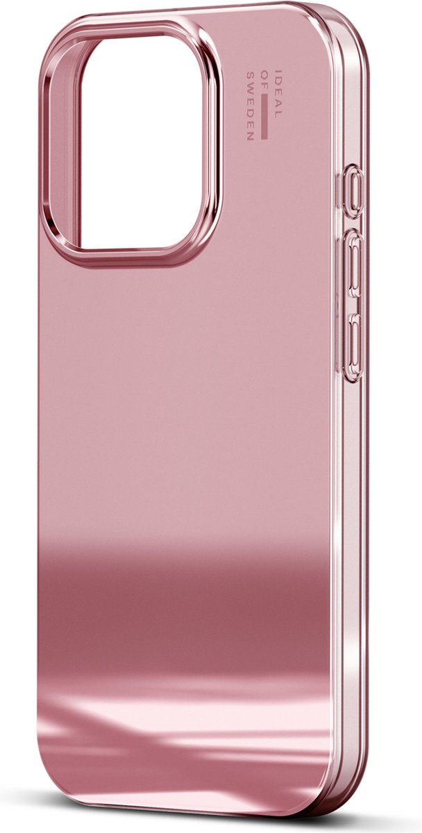 iDeal of Sweden Mirror Case geschikt voor Apple iPhone 16 Pro - Mirror Rose Pink