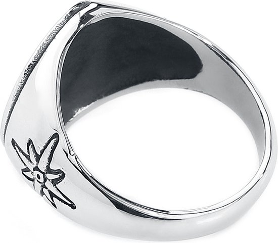 etNox Compass Heren Ring - Neutraal - XL