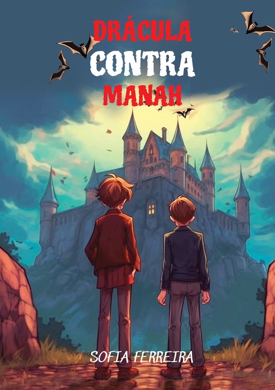 Learn Portuguese with Drácula Contra Manah - cover