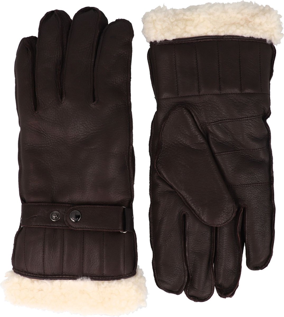 Joop! Handschoenen Leder - Jongens - dbrown
