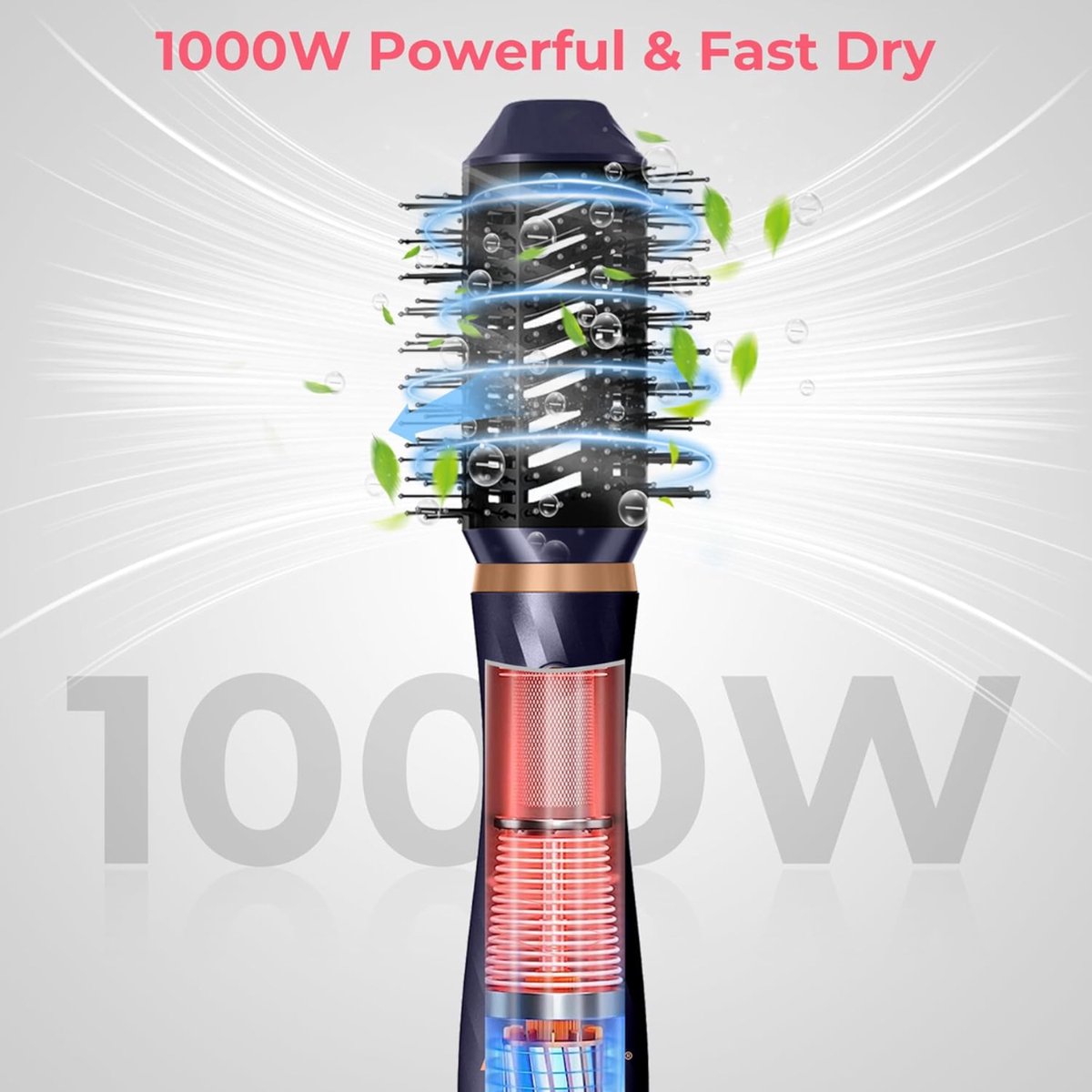 Equivera Multistyler - Airstyler - Krultang 5 in 1 - Fohnborstel - Stijltang