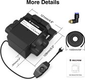 Mecpow A4 luchtpomp met een 30L/Min luchtpomp voor Mecpow X3/X3 Pro