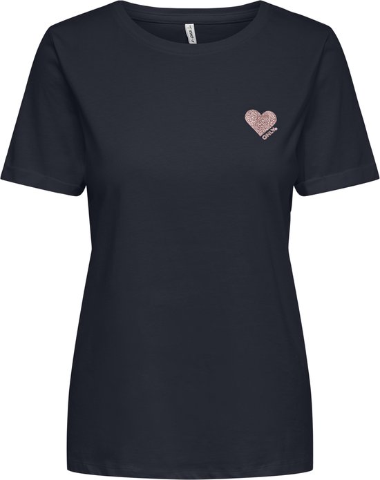 Only Kita Logo Shirt Dames - Maat XL