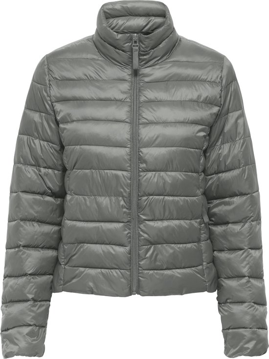 Only Jacket Onltahia Lw Veste matelassée Otw Noos 15351967 Gris Castor Femme Taille - M