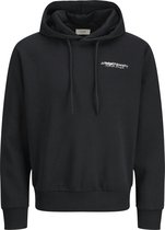 JJ REBEL - JREBZACK SWEAT HOOD NOOS - Heren - ZWART