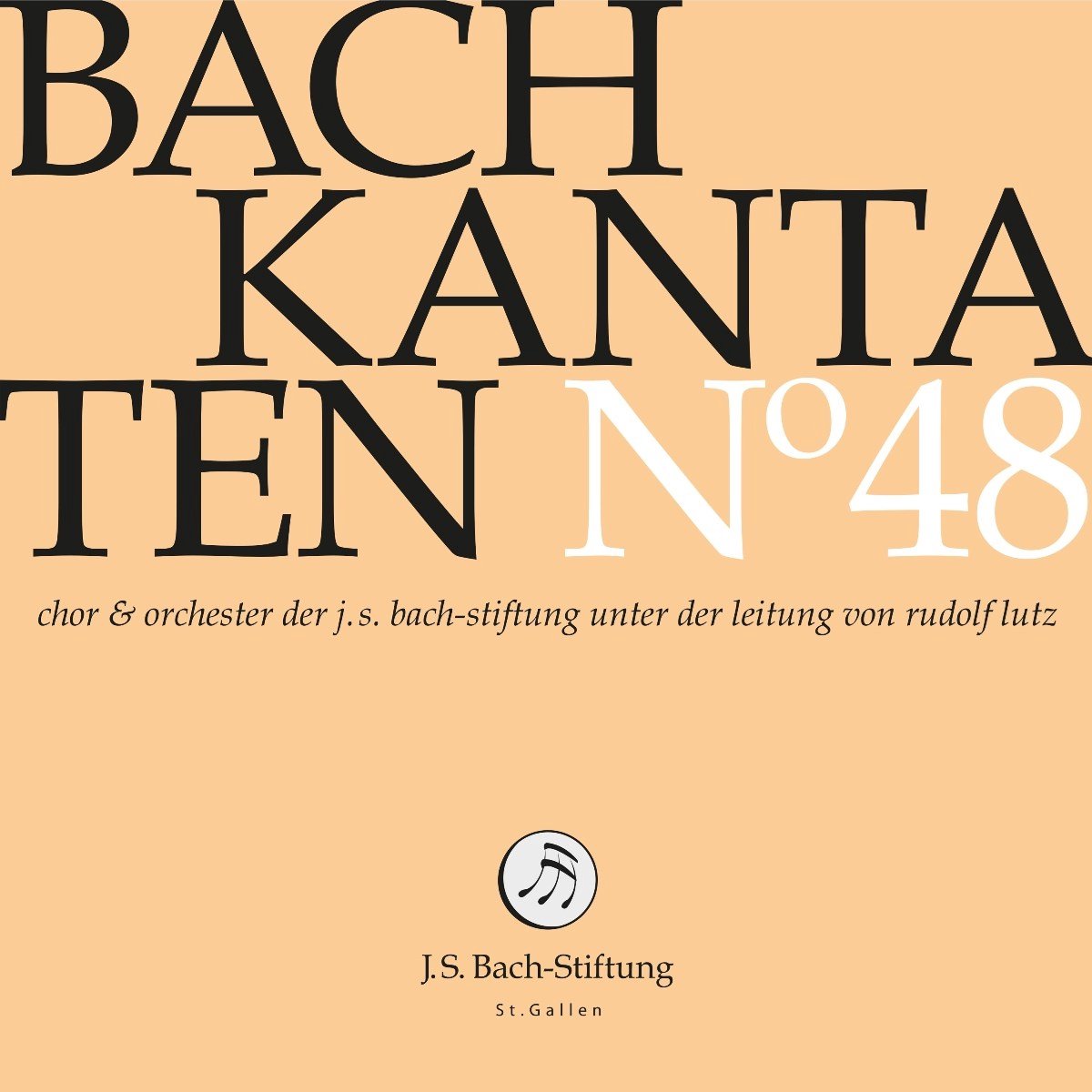 Choir & Orchestra Of The J.S. Bach Foundation, Rudolf Lutz - Bach Kantaten N° 48 (CD)