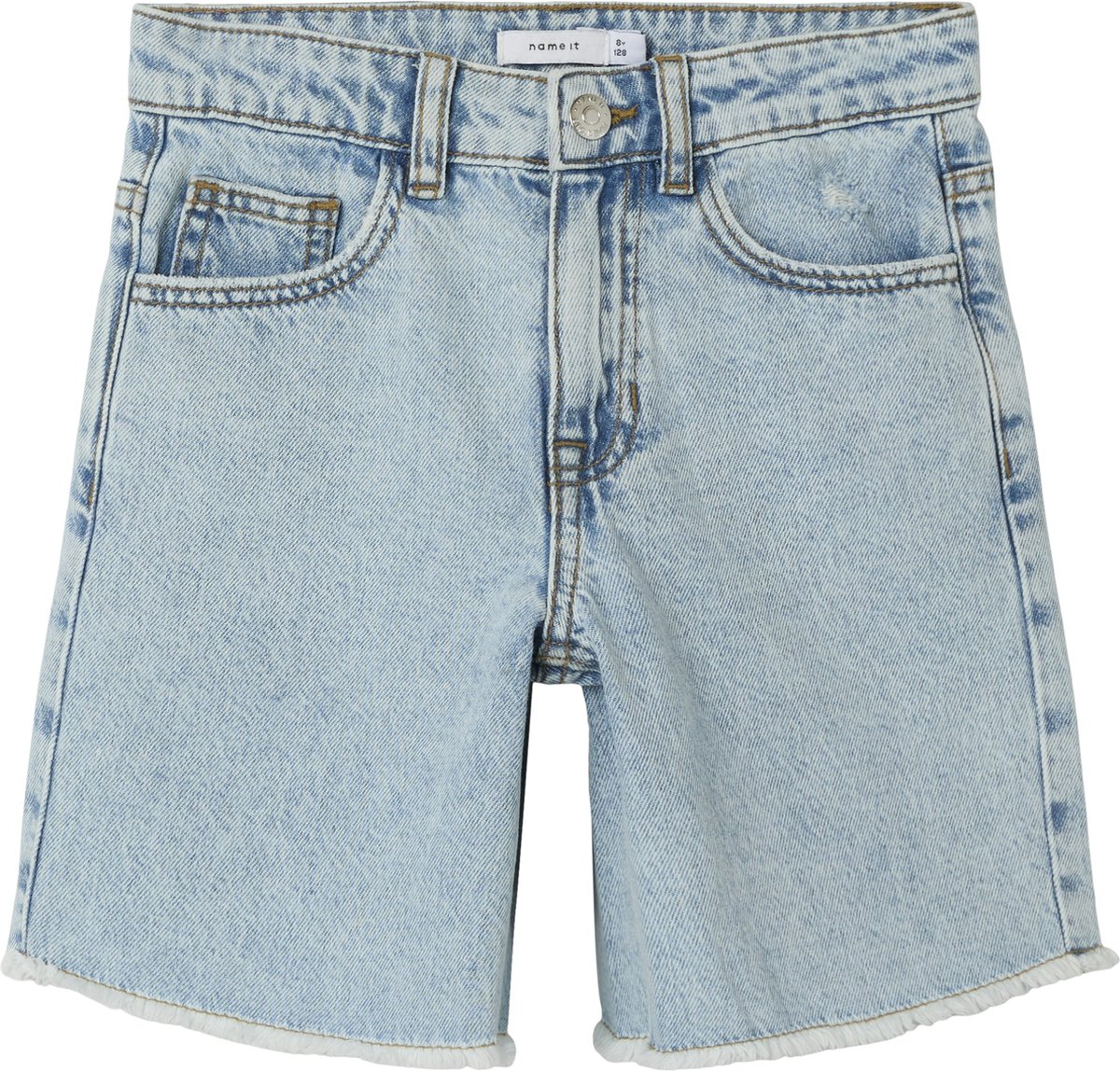 Name it Denim short Wijde pijpen