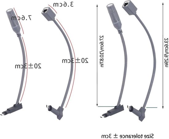 SPX-stekker Naar RJ45-adapters, kabel RJ45 Vrouwelijke Connector 1200 Mbps Ethernet-verlengsnoeradapter, voor Gen 2-router accessoires