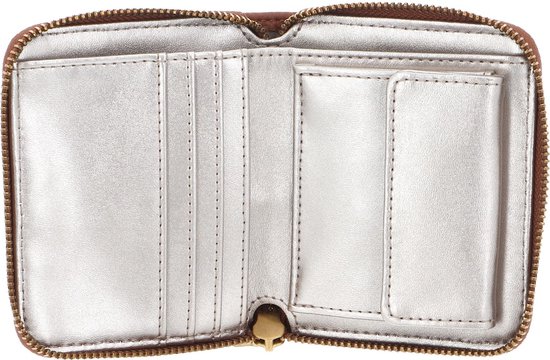 GUESS Porte-monnaie Laryn SLG Small Zip Around Wallet Cognac Brun