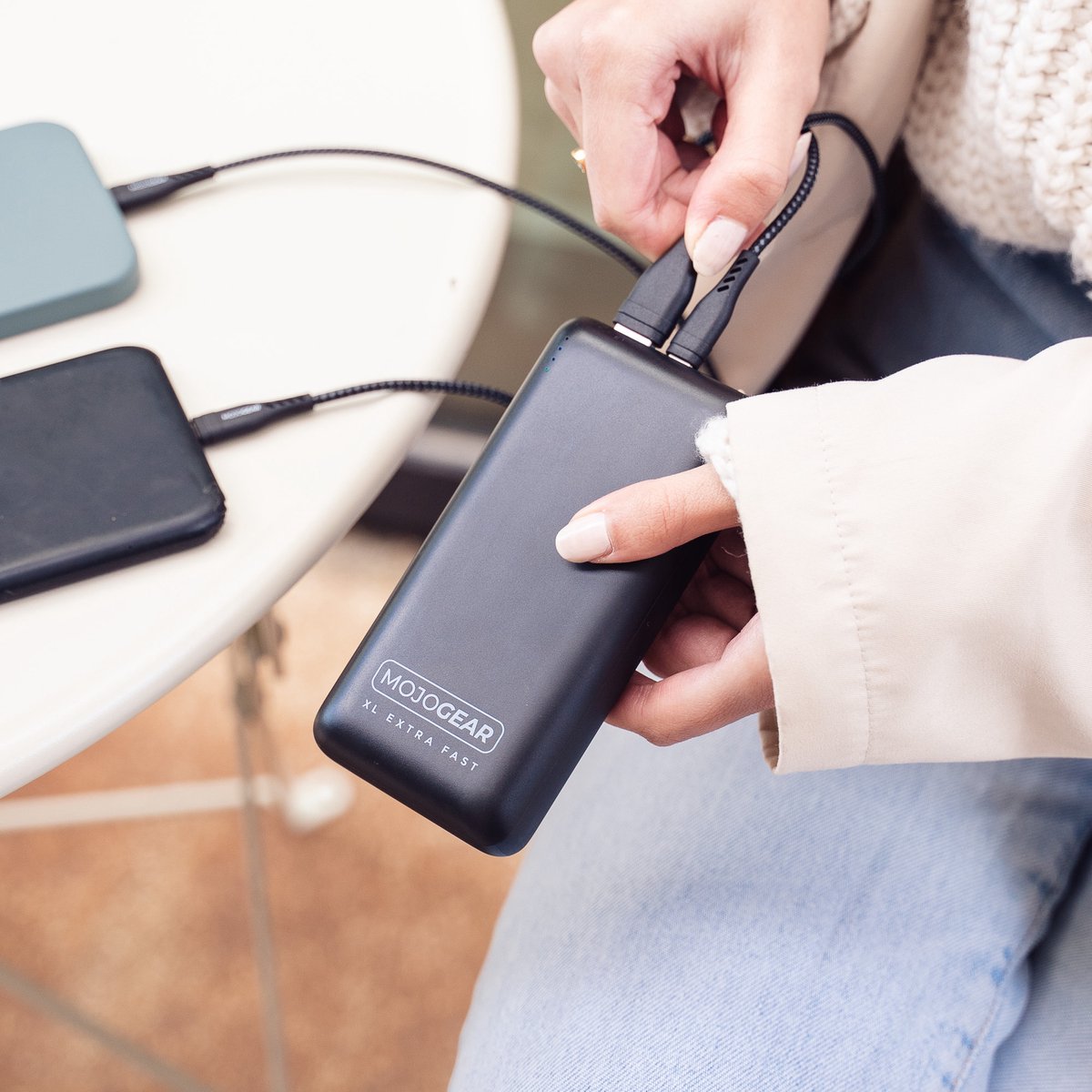 MOJOGEAR Mini XL 20.000 mAh Powerbank Extra Fast - afbeelding 2