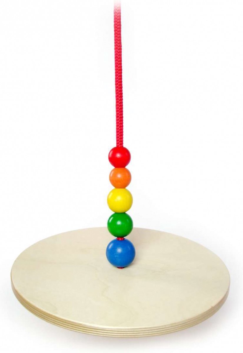 Hess Spielzeug 31104 babyswing Babyschommelzitje Binnen/buiten 1 zitplaats(en) Blauw, Groen, Rood, Geel