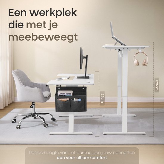 HVAYING Projektorständer, Bodenständer, Universal-Tablett, Laptop-Ständer, verstellbare Höhe, Nachttisch, Sofa, Rückenlehne, runder Metallfuß, perfekt für Büro, Zuhause, Bühne oder Studio