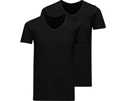 JACK & JONES- JACBASIC V-NECK TEE SS 2 PACK NOOS - Heren - T-shirt