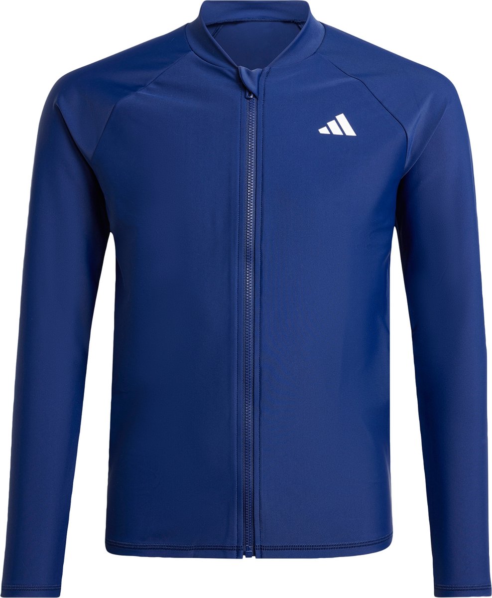adidas Sportswear Rashguard met Lange Mouwen Kids - Kinderen - Blauw- 116