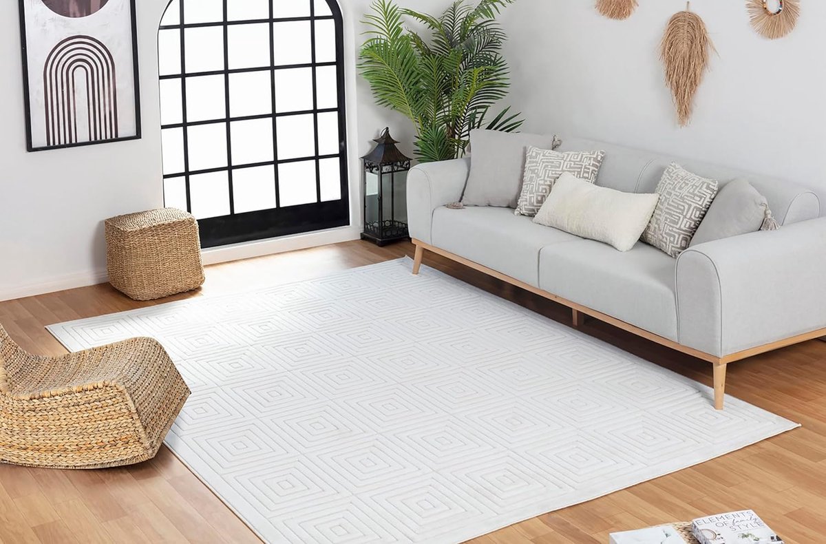 Goodivery ® Stijlvol Vloerkleed met Geometrisch Design voor Woonkamer en Slaapkamer - 200 x 275 cm