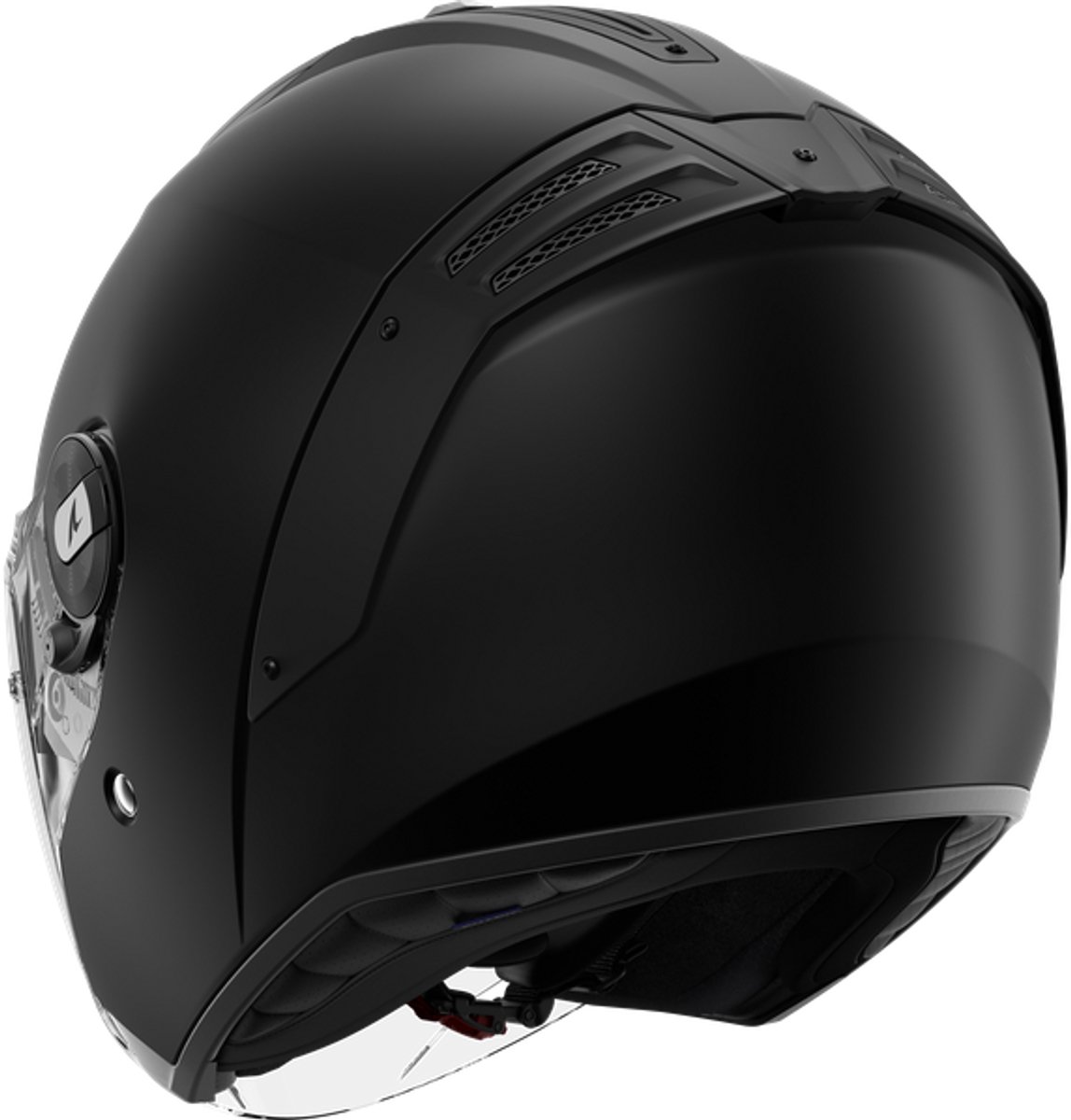 Shark RS JET Blank Mat Zwart Mat KMA Jethelm - Maat M - Helm – foto 2