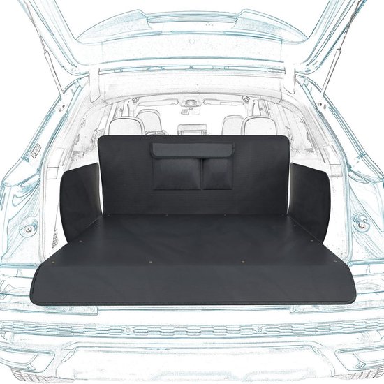 Kofferbak beschermhoes voor honden, voor VW Touareg III (CR) 2018-2024 Waterdicht Krasbestendig Antislip Duurzaam beschermhoes