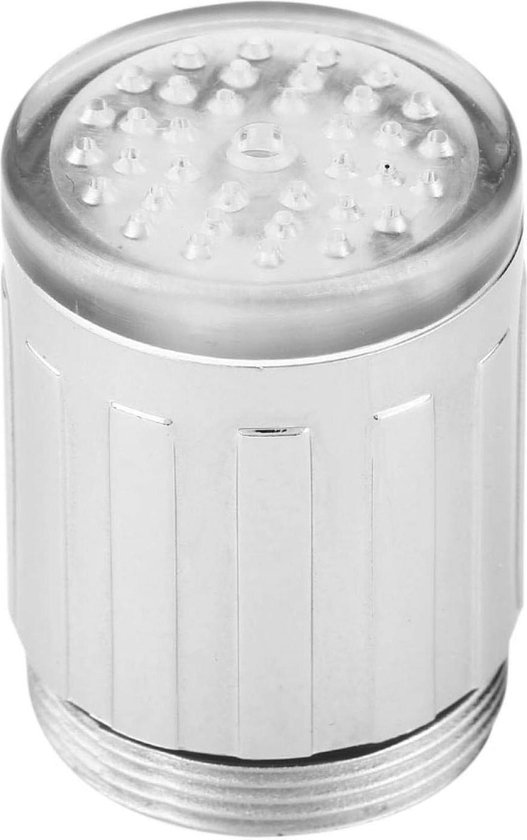 LED Kraanlicht – Verandert Van Kleur Op Basis Van Watertemperatuur, Ideaal Voor Keuken Of Douche, Zonder Batterijen
