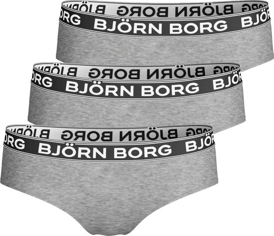 Bjorn Borg Ladies Cheeky Hipster 3 Pack Taille Xs Femme