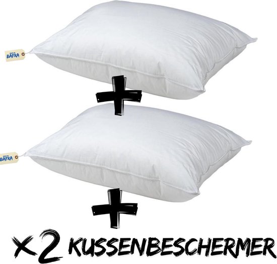Princess Line Basic Hoofdkussen - 60x70cm- Set van 2Stuks